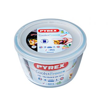 Boite Ronde cook & freeze 1,1 l Pyrex, Bastide