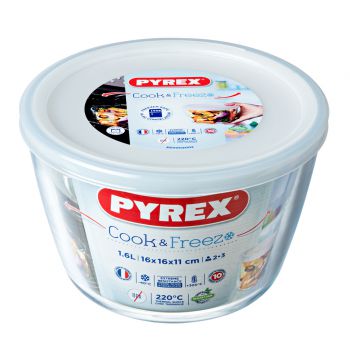 Boite ronde cook et freeze 1,6 l Pyrex, Bastide