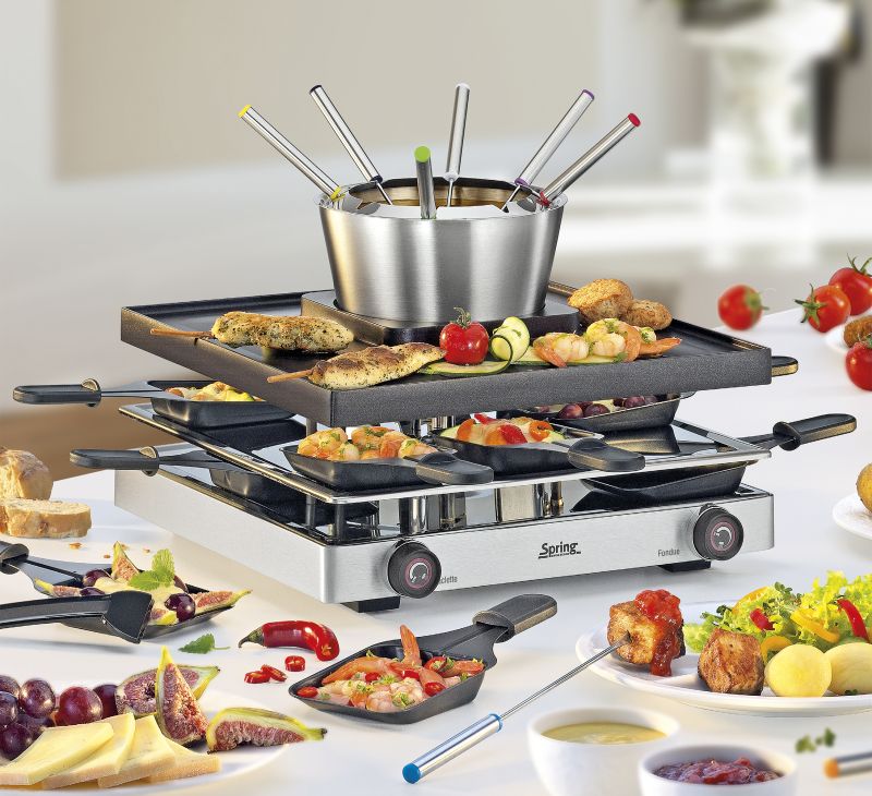 Raclette Fondue Classic, Spring