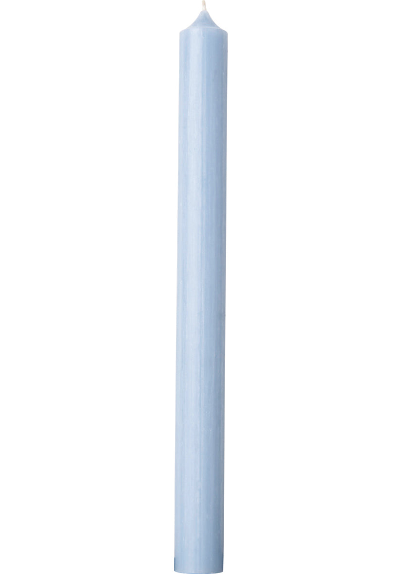 Bougie 25cm, Powder Blue, Ihr