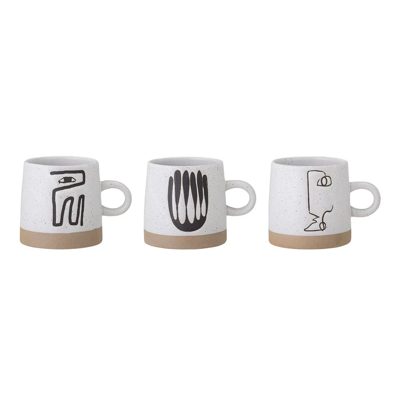 Mug set de 3 Eliana, Bloomingville