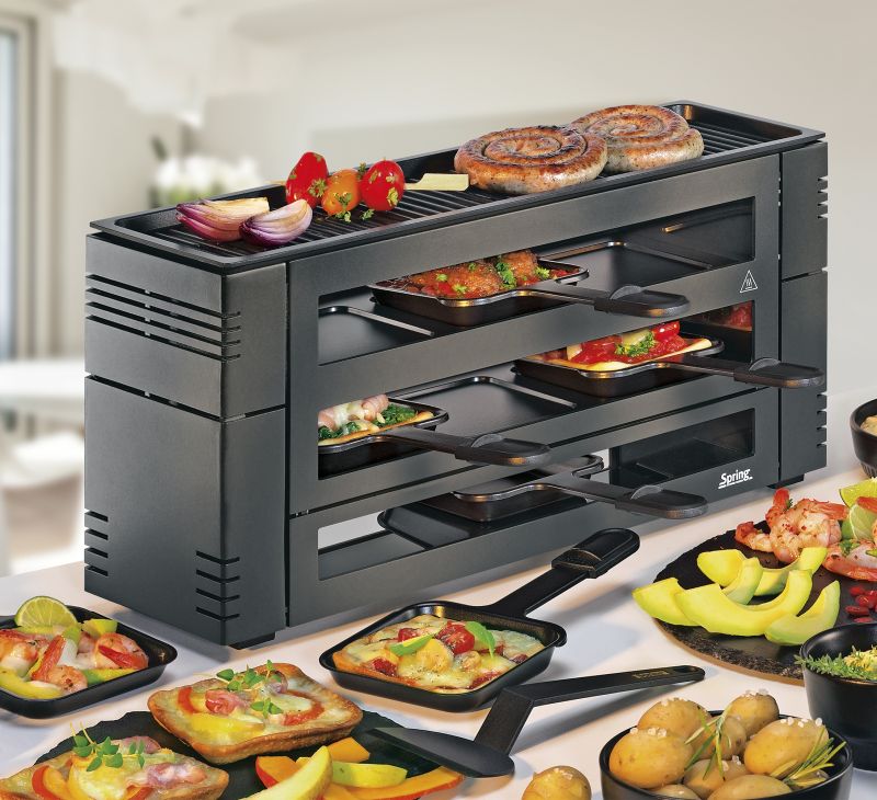 Pizza Raclette 6 Personnes, Spring