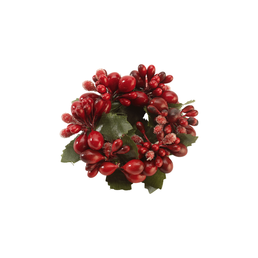 Red Berries Napkin Ring, Winter Collage Accessory, Villeroy &amp; Boch