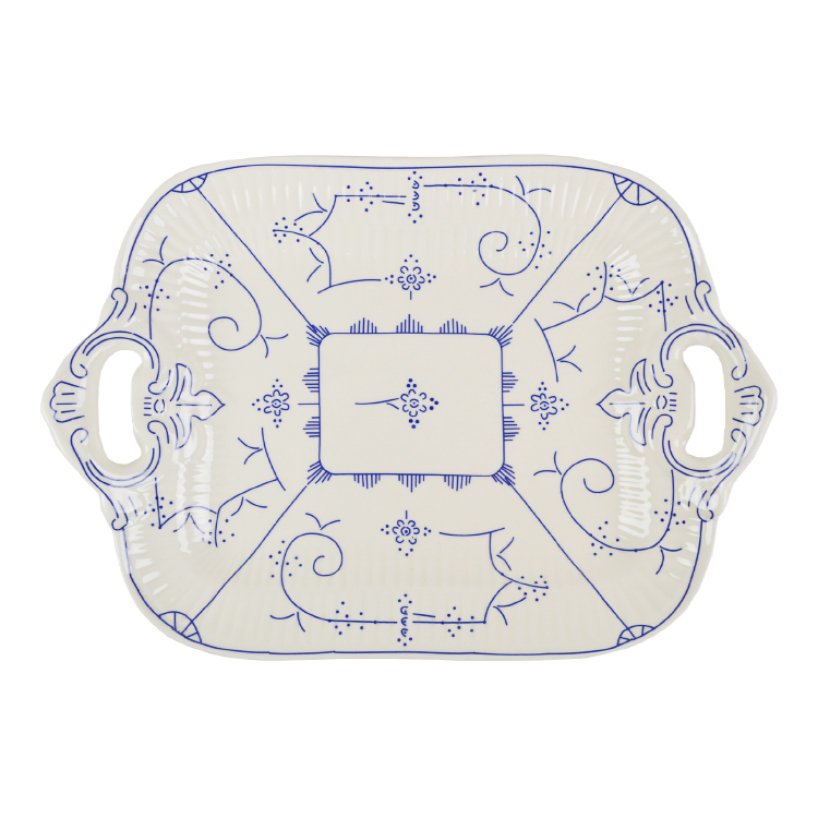 Plat à Gâteaux  30 x 23 cm Copenhague, Royal Boch