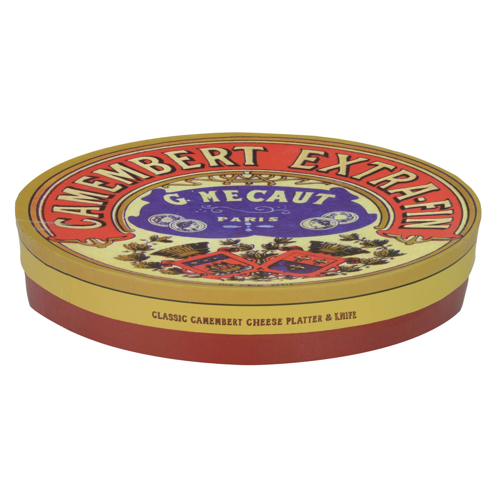 Plateau à fromage Camembert: Tête de vache - Vert
