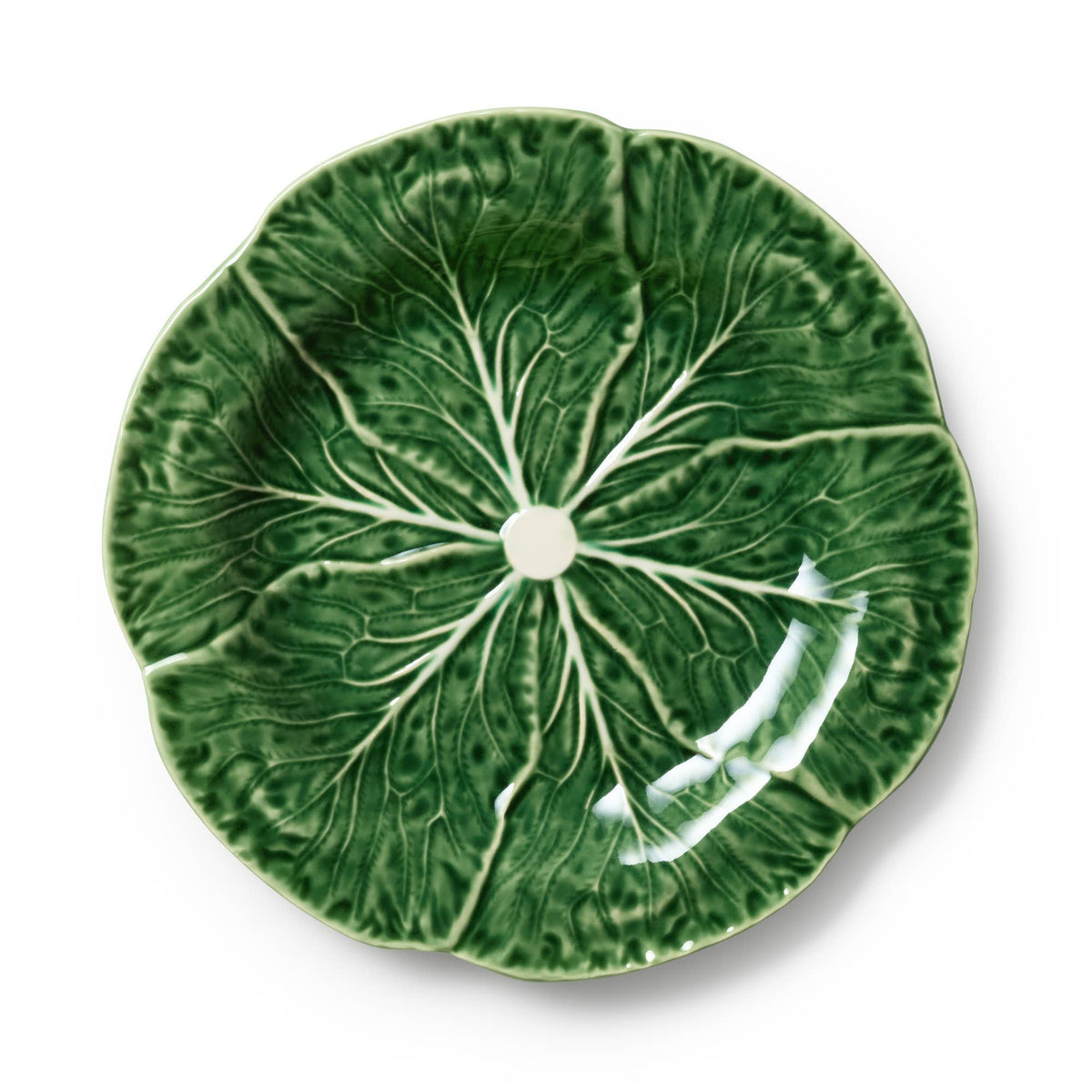 Assiette à salade 3D Le Jardin motif chou 23 cm