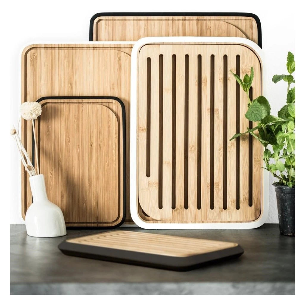 Planche à Découper avec Rigole 41x30 cm, Pebbly