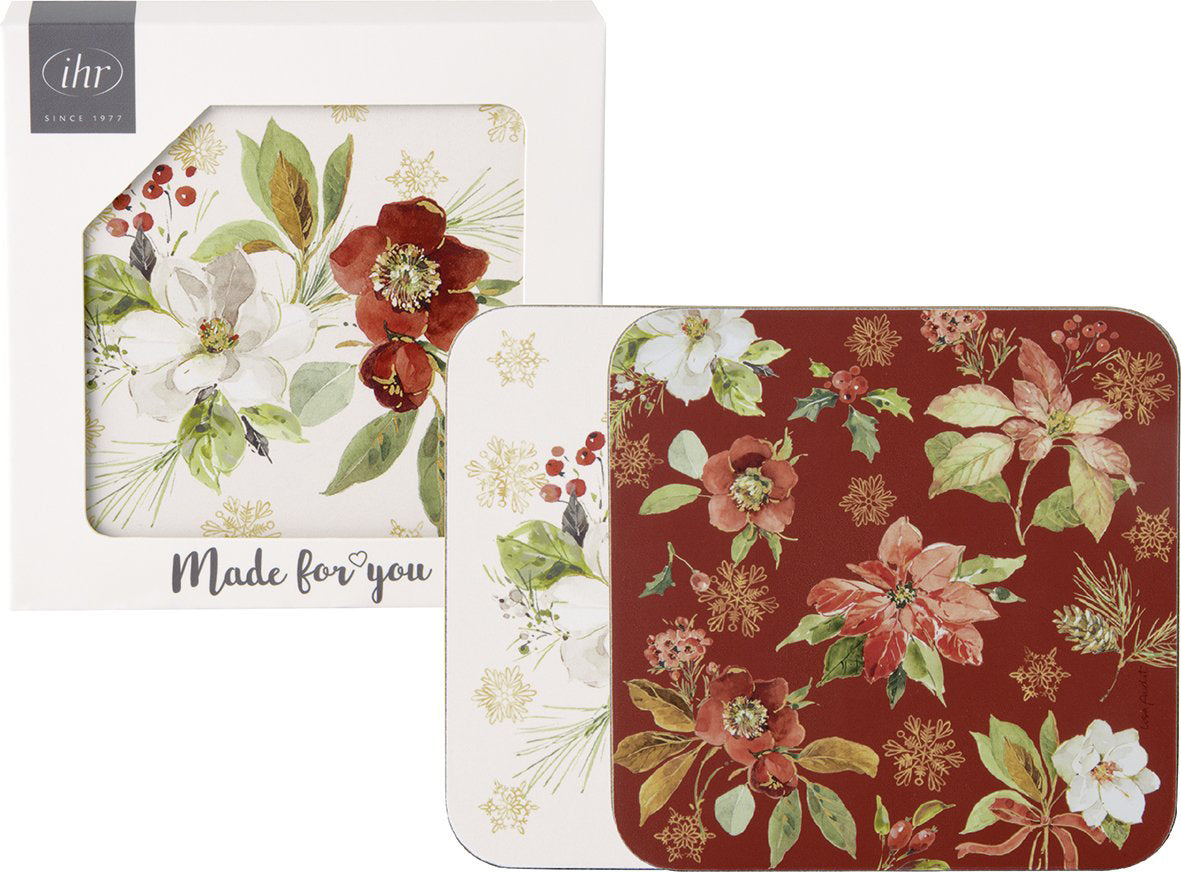 Dessous de Verres Poinsettia (bte 4), Ihr