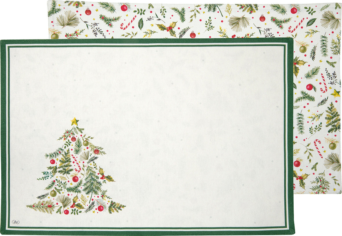 Set de Table Christmas Branches Tree