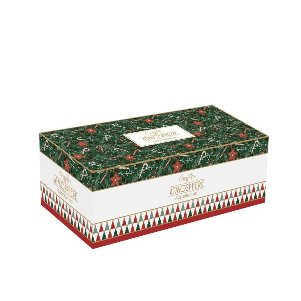 Set Apéritif 4 Bols Christmas Joy