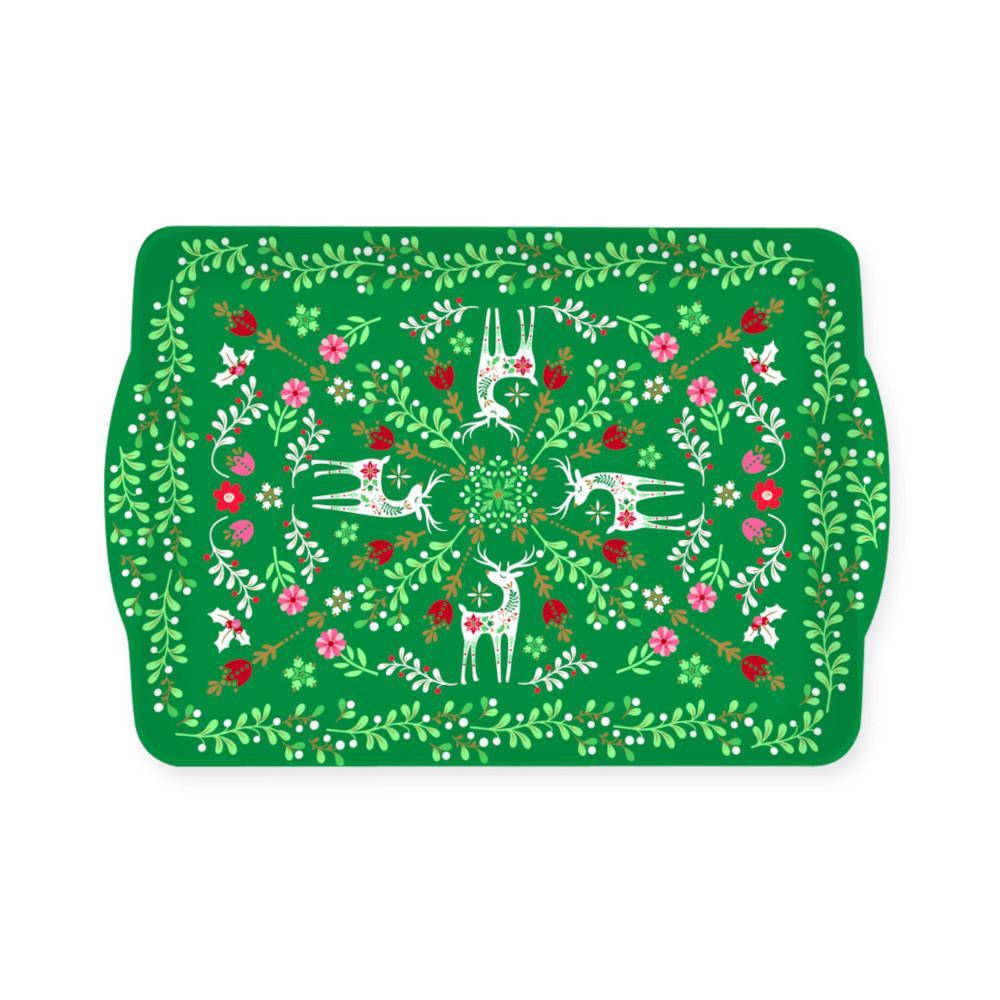 Plateau 32 x 22 cm Christmas Folk