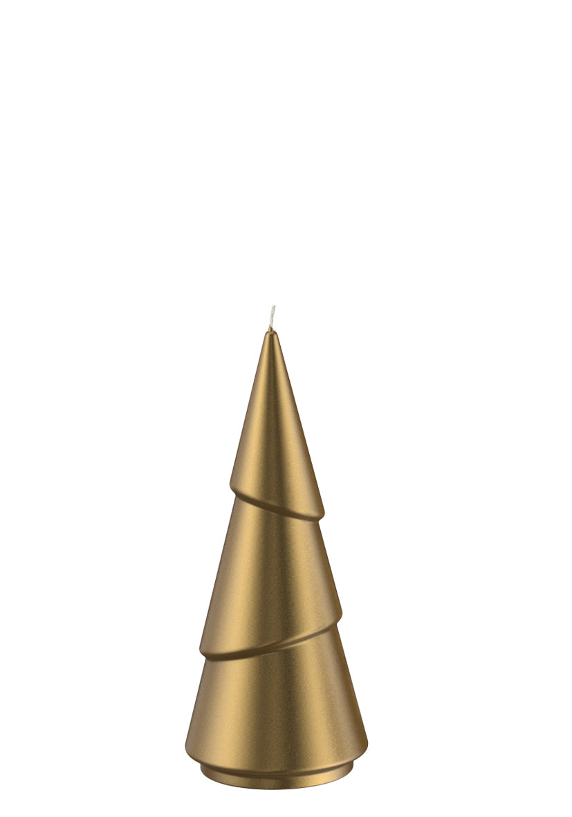 Bougie Sapin 6.2 x 15 Gold, Engels Kerzen