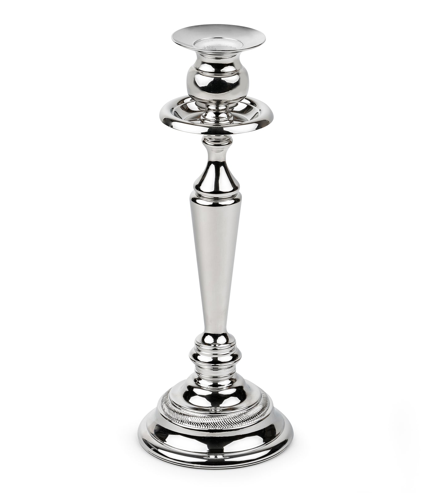 Bougeoir 25.50 cm Candle Sticks, Zilverstad