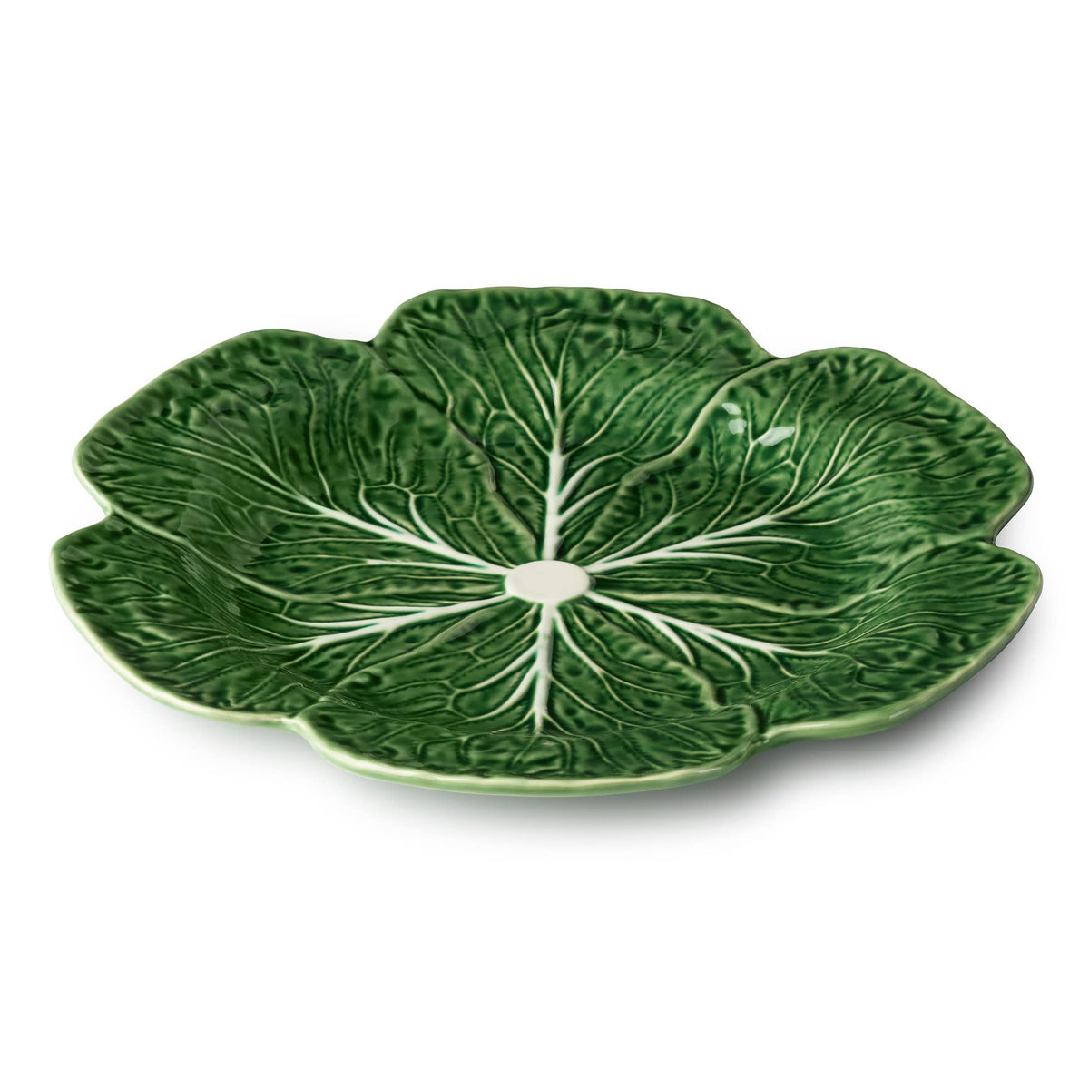 Plat rond en 3D en forme de chou Le Jardin, 33 cm