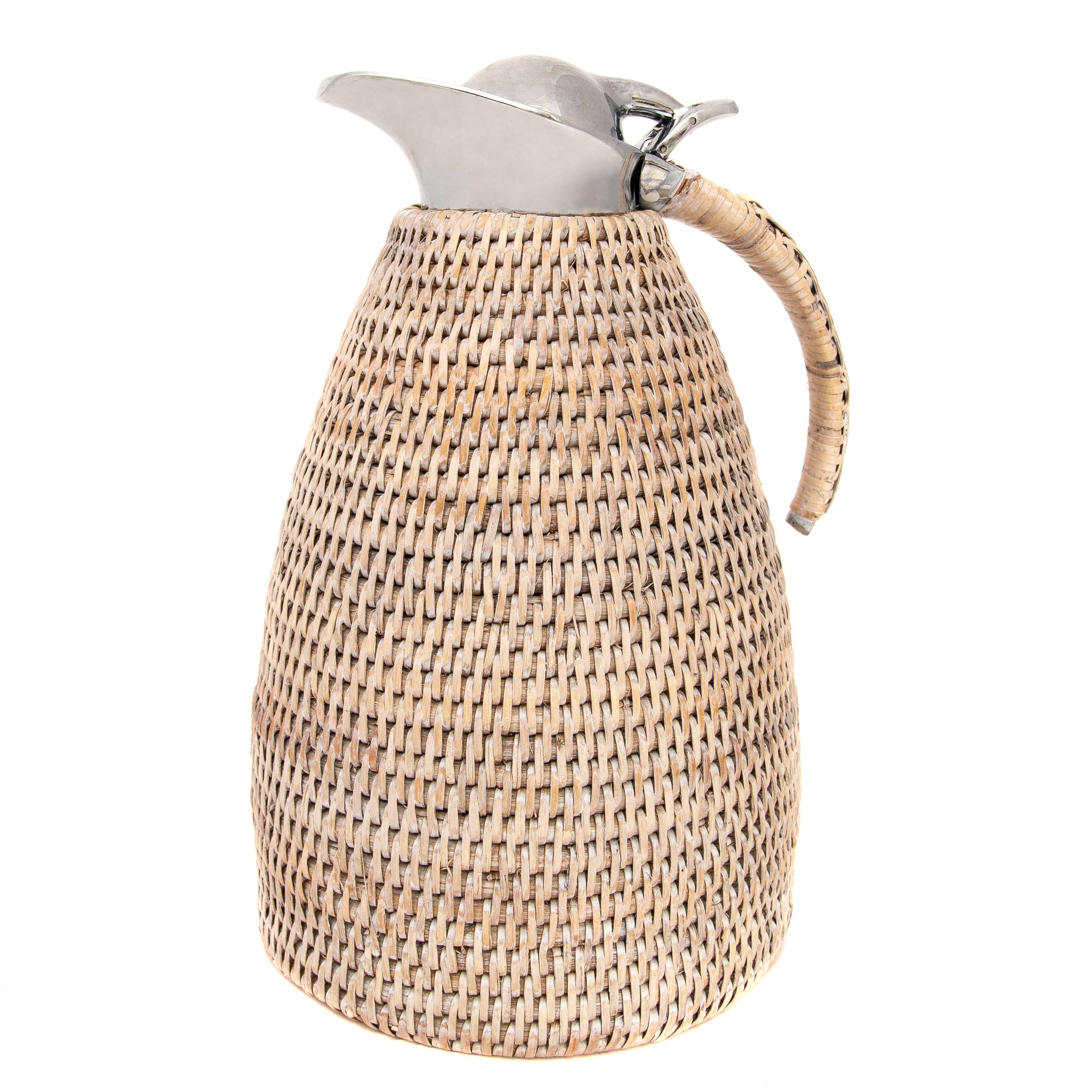 Carafe isotherme en acier inoxydable 1,5L Rattan: Tudor Noir