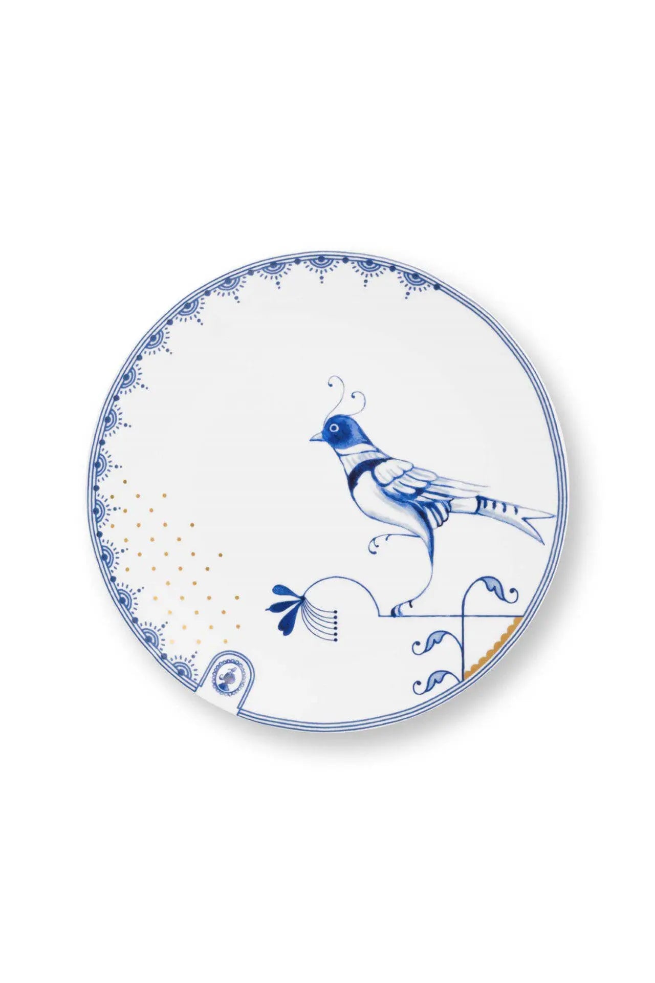 Assiette plate 18 cm The Blue Bird, Pip Studio