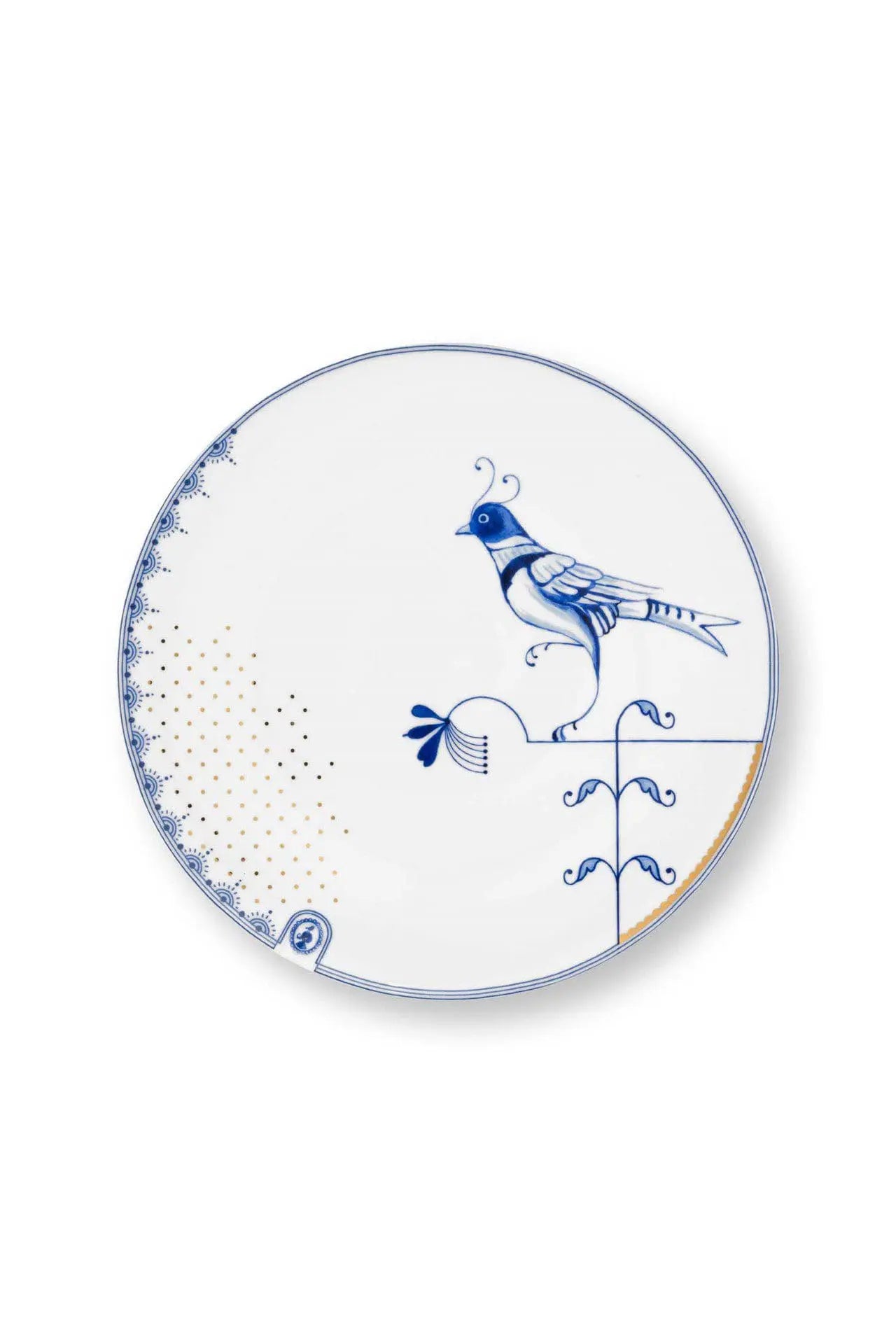 Assiette Plate 25.5 cm The Blue Bird