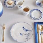Assiette Plate 25.5 cm The Blue Bird