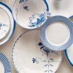 Assiette Plate 25.5 cm The Blue Bird