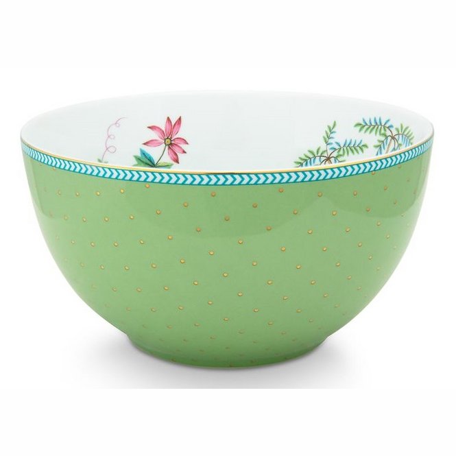 Bol 15 cm, Jolie Gold Dots Green, Pip Studio