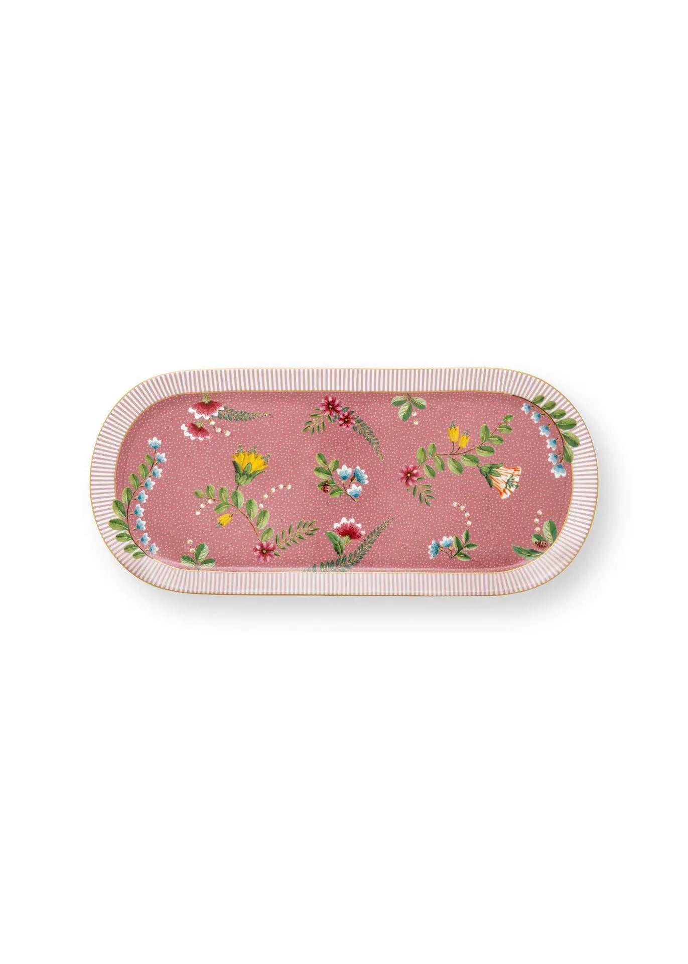 Plat à Cake 33x 15 cm La Majorelle Pink, Pip Studio