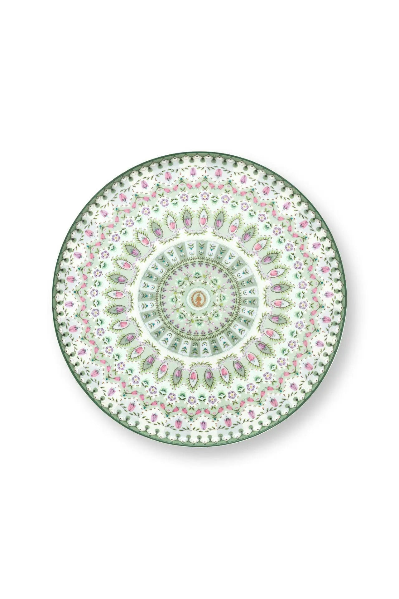Plat à Gâteaux sur Pied 21cm, Lily&Lotus Vert Clair
