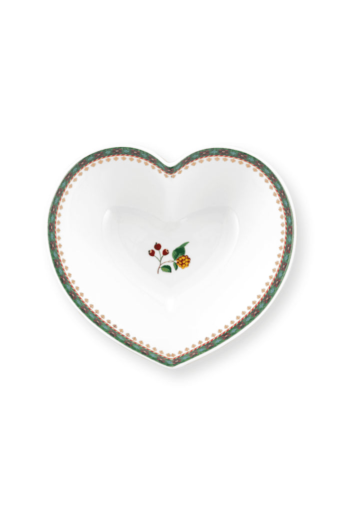 Plat Gratin Coeur 16cm, Oriental Berry Blues, Pip Studio