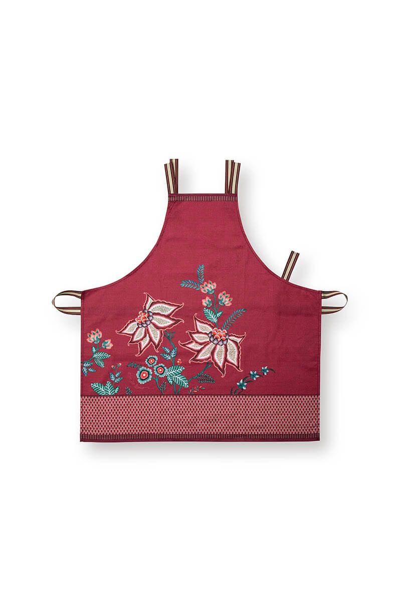 Tablier, Flower Festival Dark Pink, Pip Studio