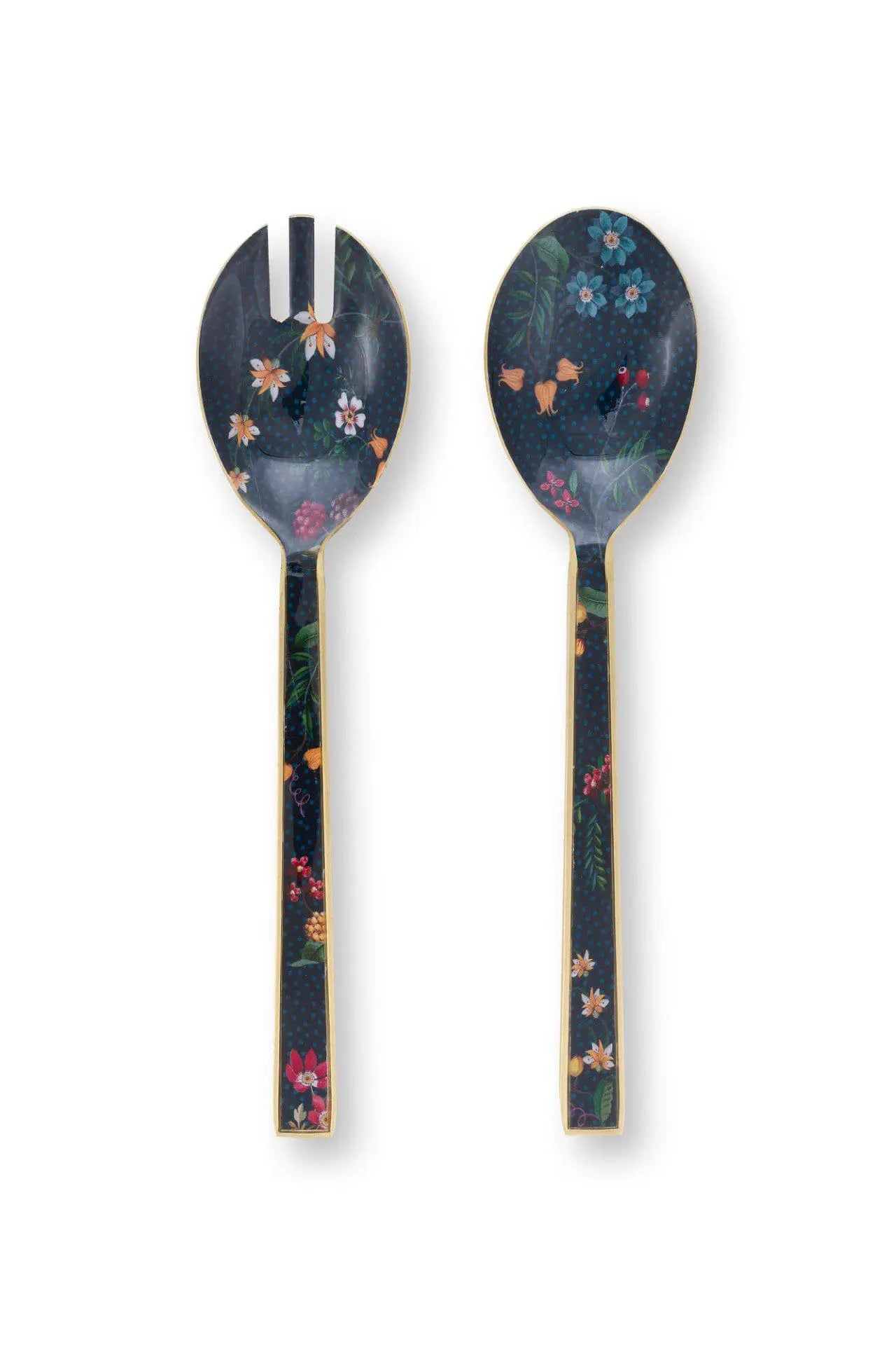 Ensemble de couverts à salade émaillés, Berry Blues, Pip Studio