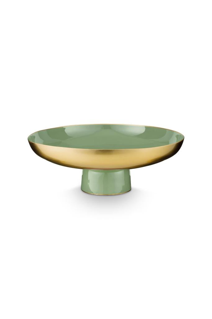Plat à fruits, Metal Mid Green, PIP STUDIO