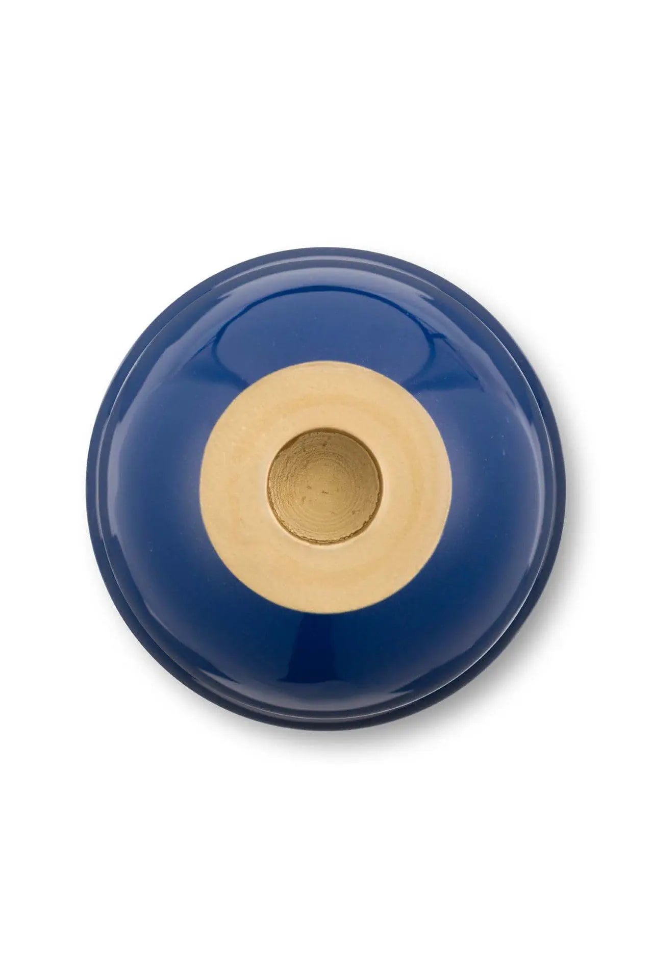Bougeoir sphérique en métal 37cm, bleu marine, Pip Studio