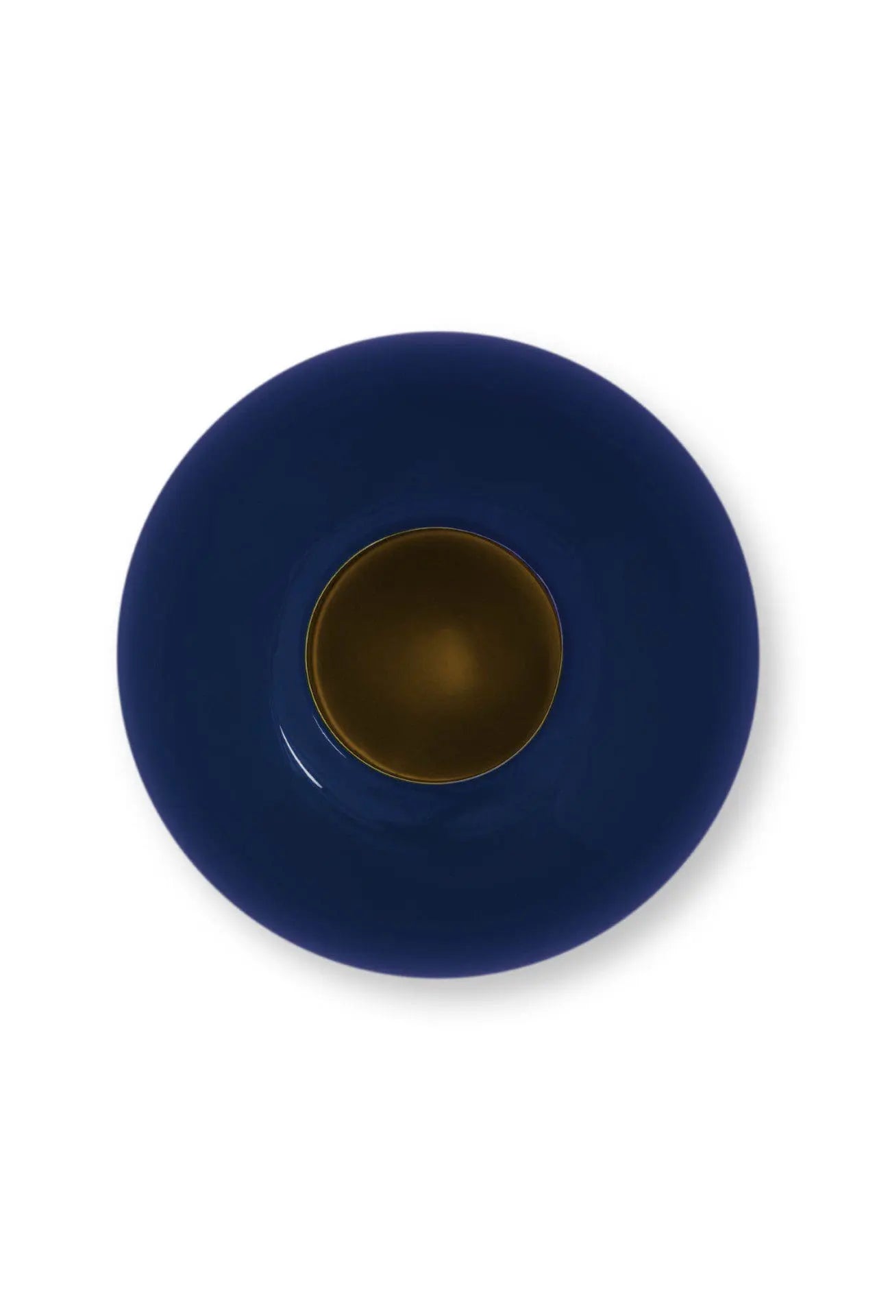 Vase en métal bleu 23 cm, Pip Studio