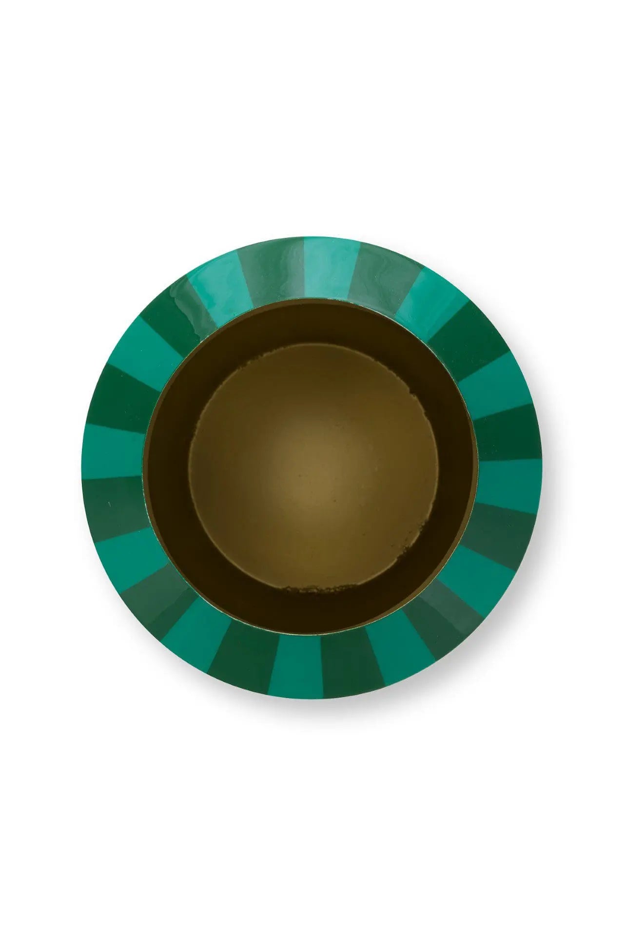 Vase  Métal 24x29cm, Stripes Green, Pip Studio