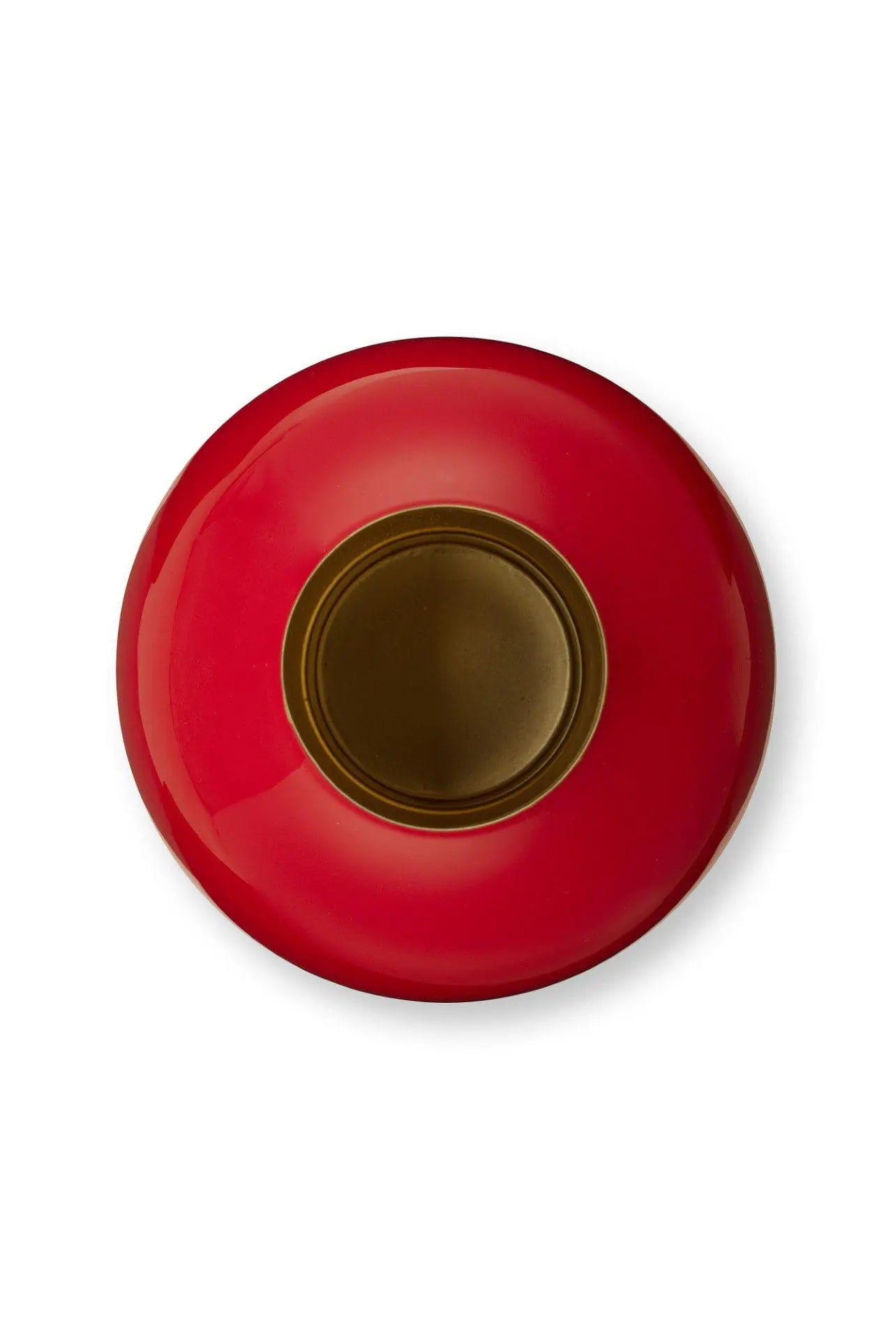Vase en métal rouge petit format 18x24cm, Pip Studio