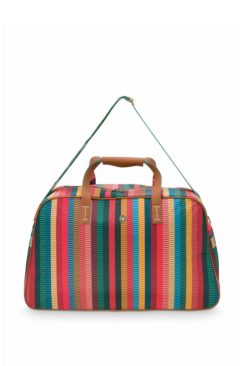 Sac de weekend, Jacquard Stripe Multi, Pip Studio