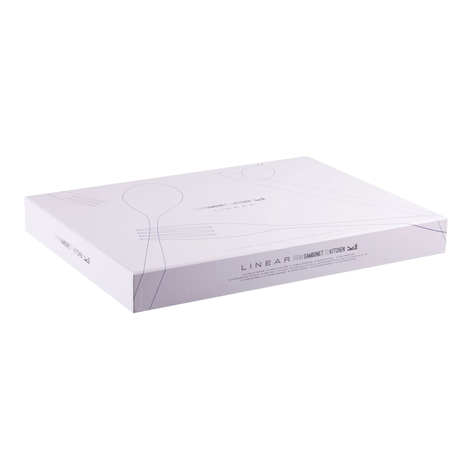 Ménagère 24 pièces Linear Inox, Sambonet