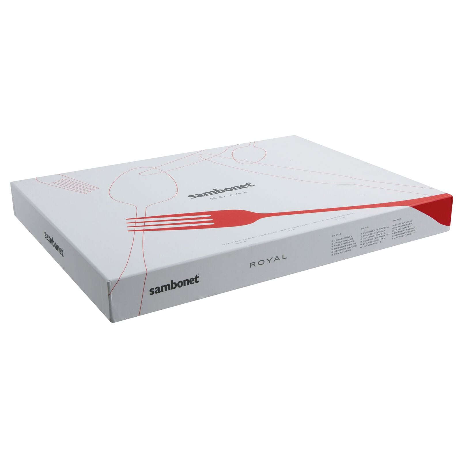 Ménagère 36 pièces, Royal Acier