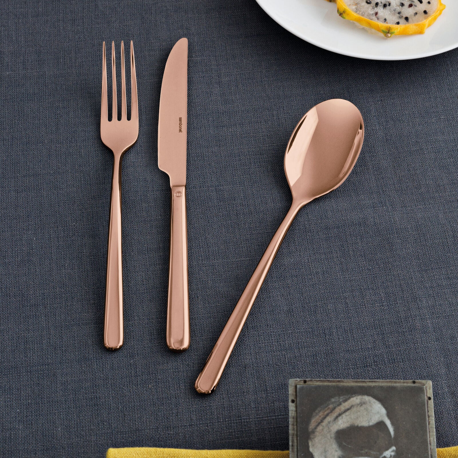 Ménagère 24 pièces Linear PVD Copper