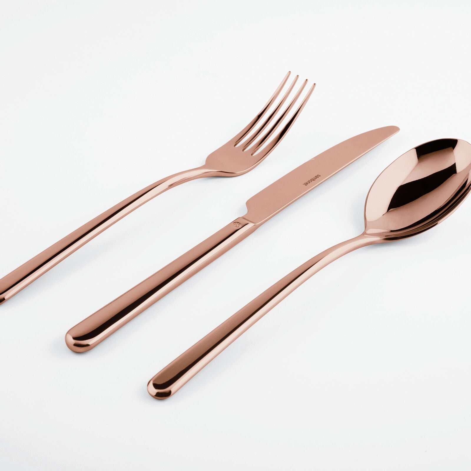 Ménagère 24 pièces Linear PVD Copper