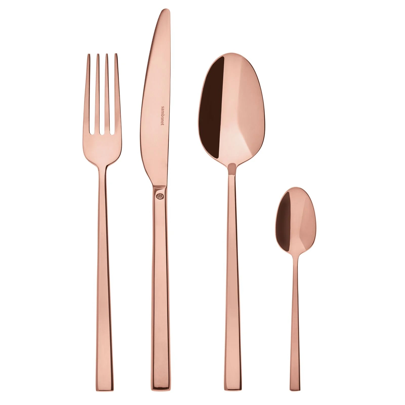 Ménagère 24 pièces Rock PVD Copper, Sambonet