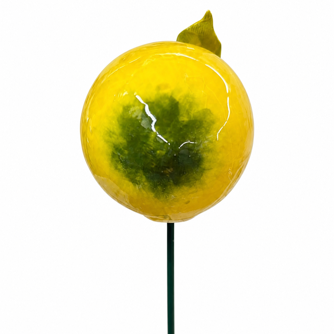 Citron en céramique italienne 6-7 cm – Décor fait main