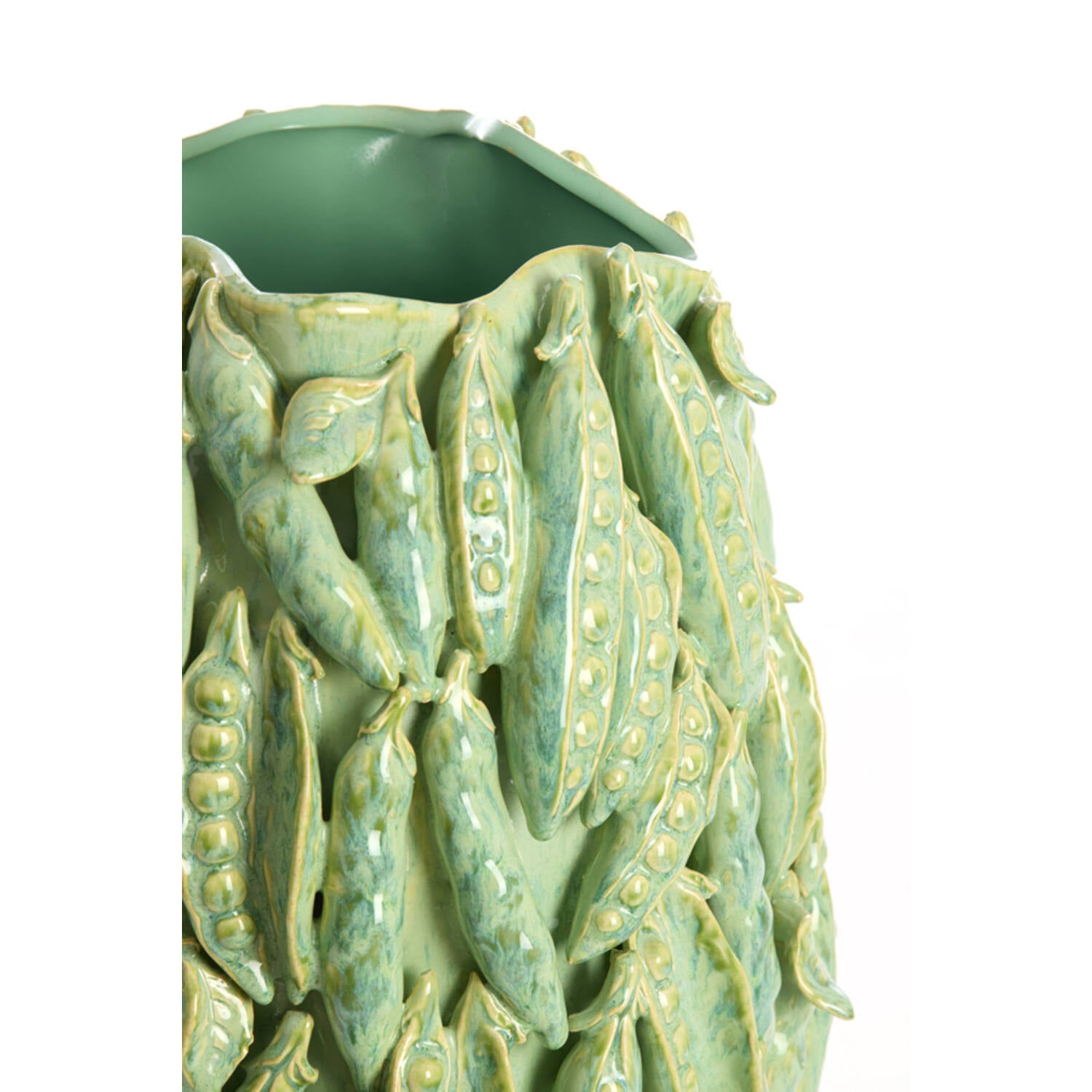 Vase déco Ø21x31 cm FABA céramique vert menthe, Light & Living