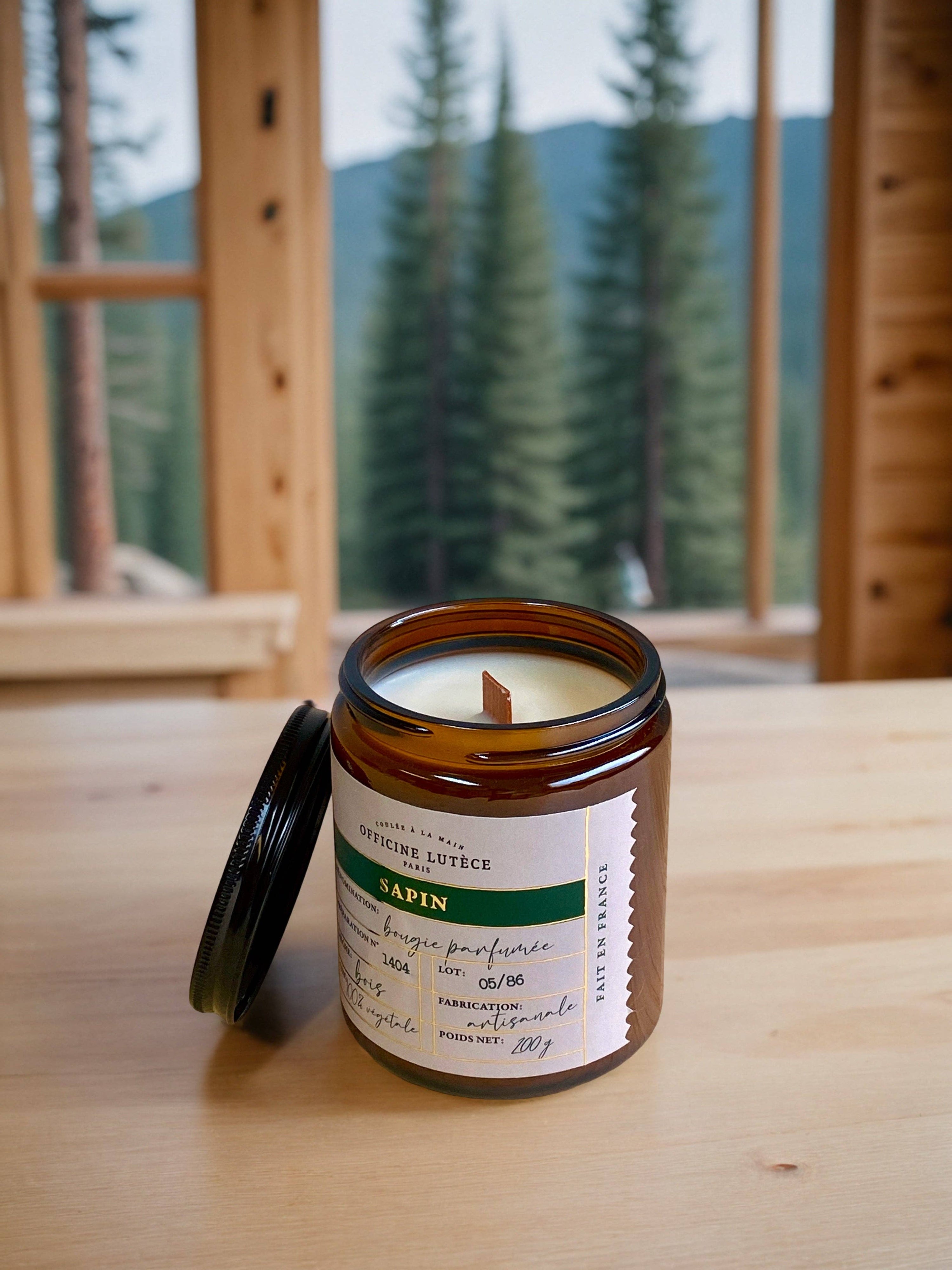 Bougie parfumée Sapin - 200g