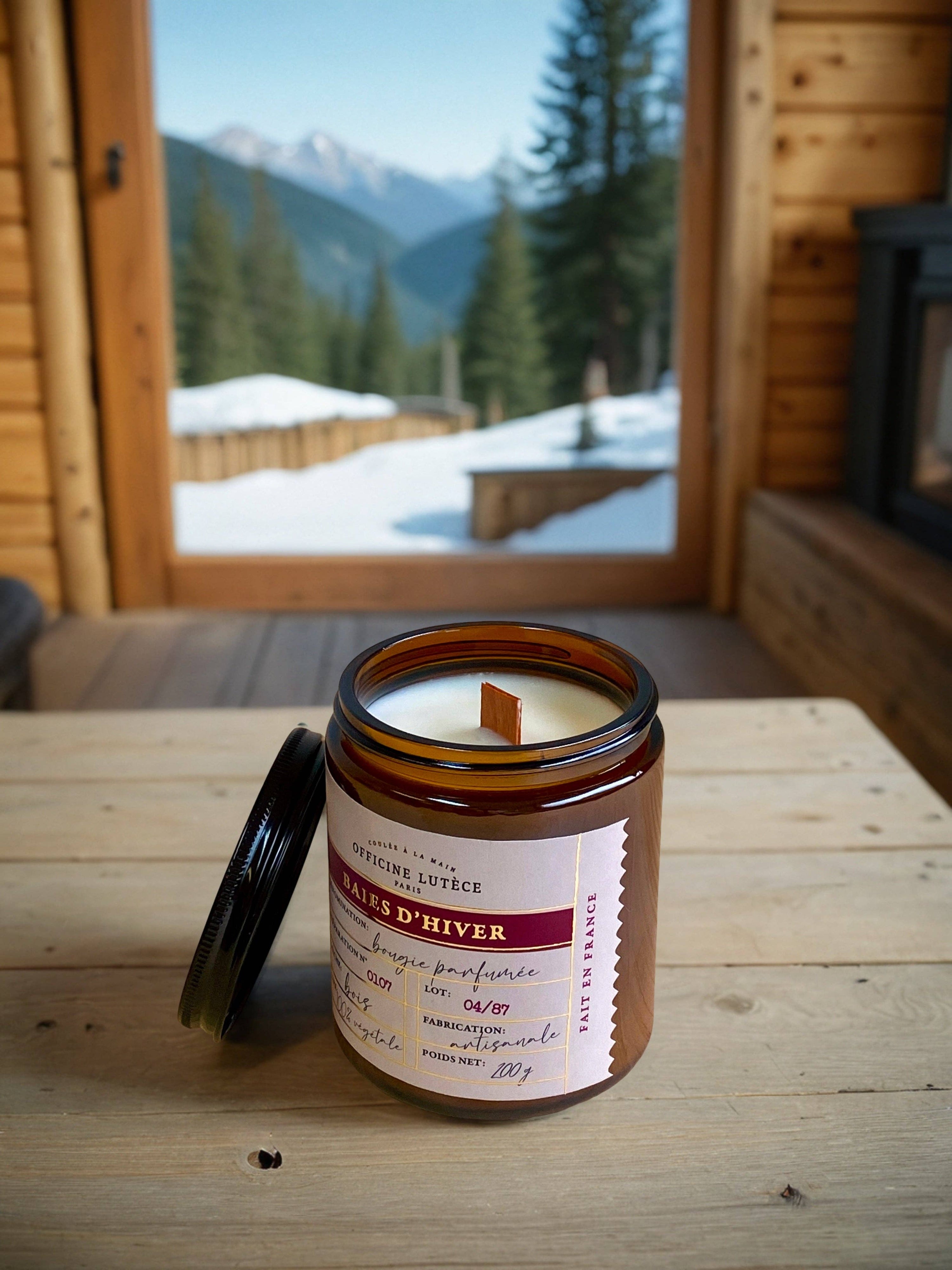 Bougie parfumée Baies d'hiver - 200g