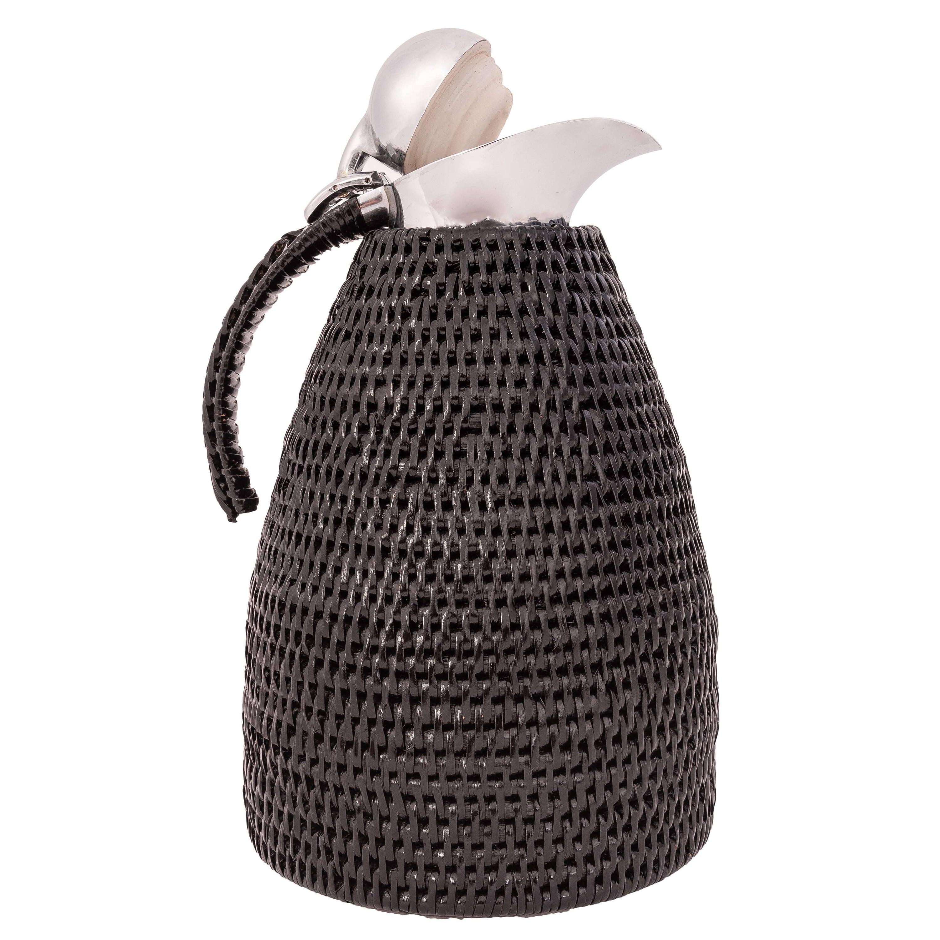 Carafe isotherme en acier inoxydable 1,5L Rattan: Tudor Noir