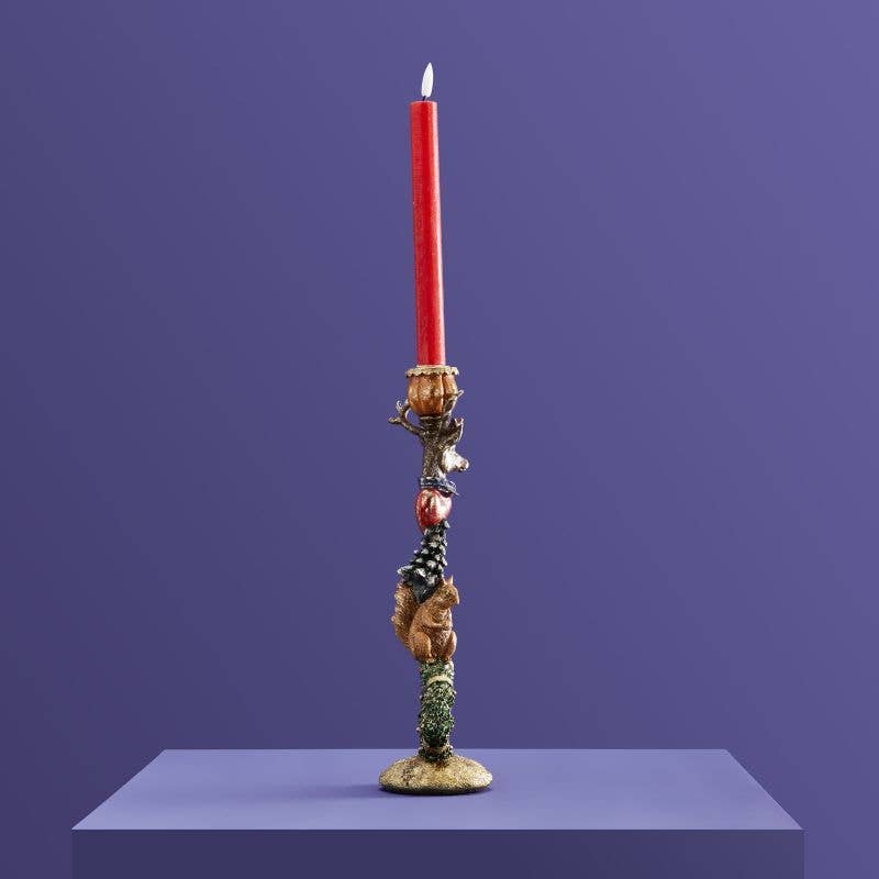 Chandelier Écureuil Sur Couronne, 9 x 9 x 32,5 cm: Mehrfarbig (14)