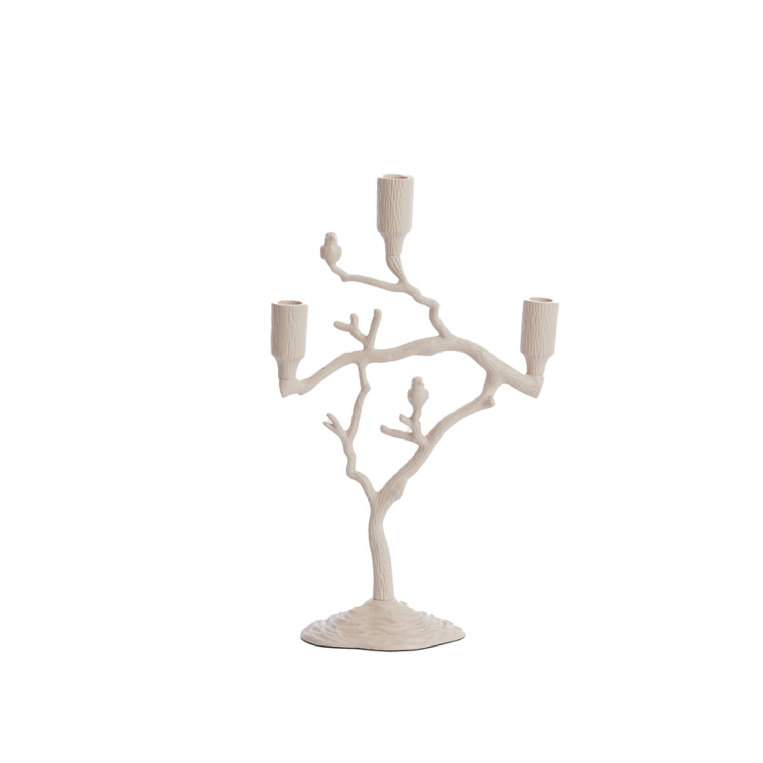 Chandelier 3L 26x11x42 cm JARDIA crème