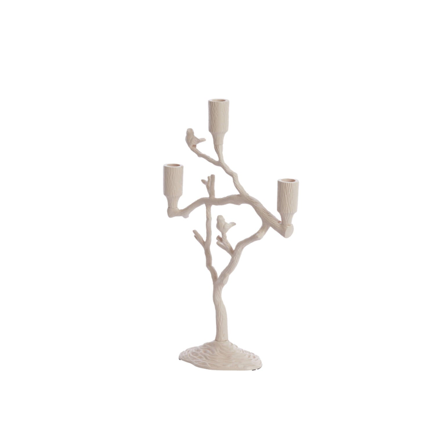 Chandelier 3L 26x11x42 cm JARDIA crème