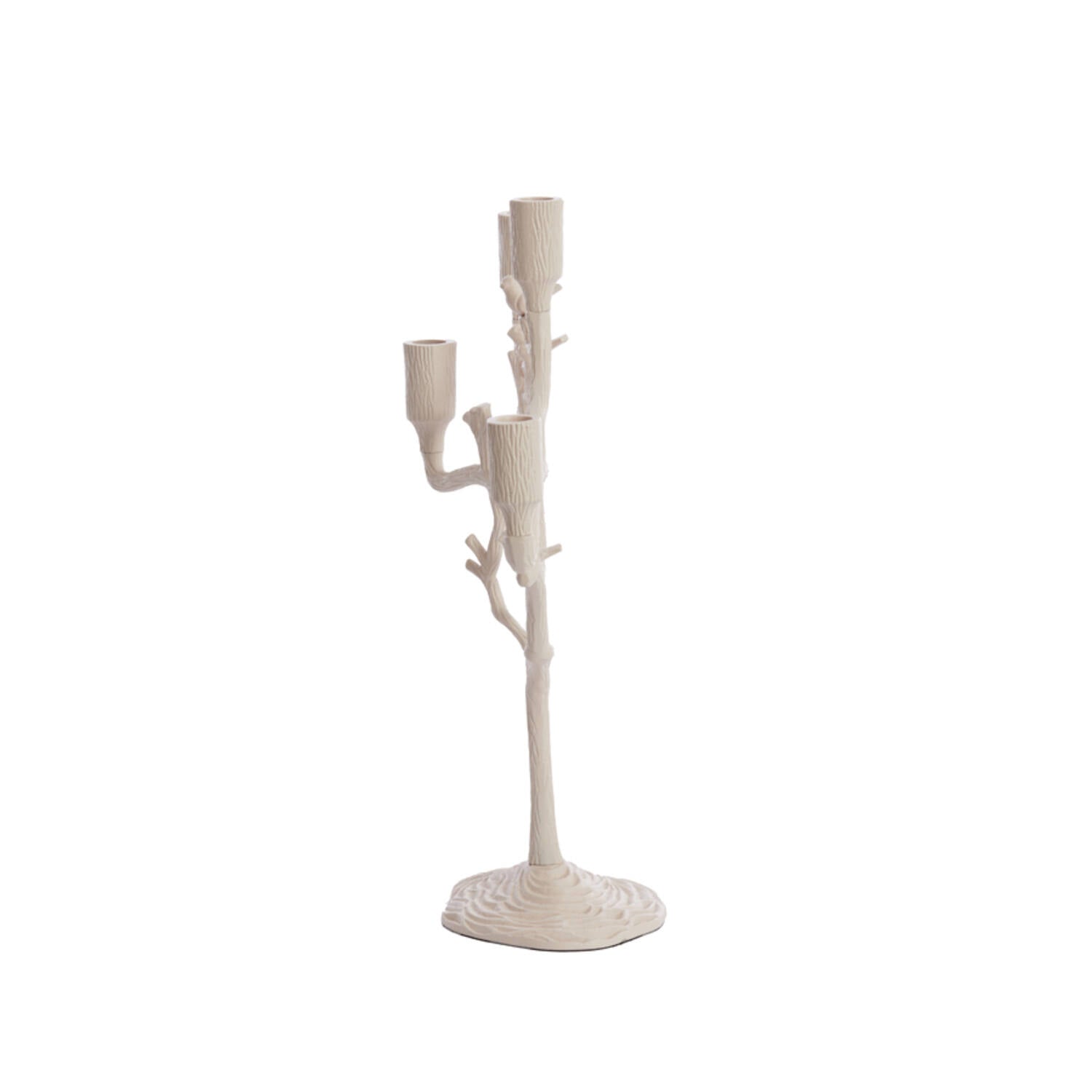 Chandelier 4L 35x14x47 cm JARDIA crème, Light & Living