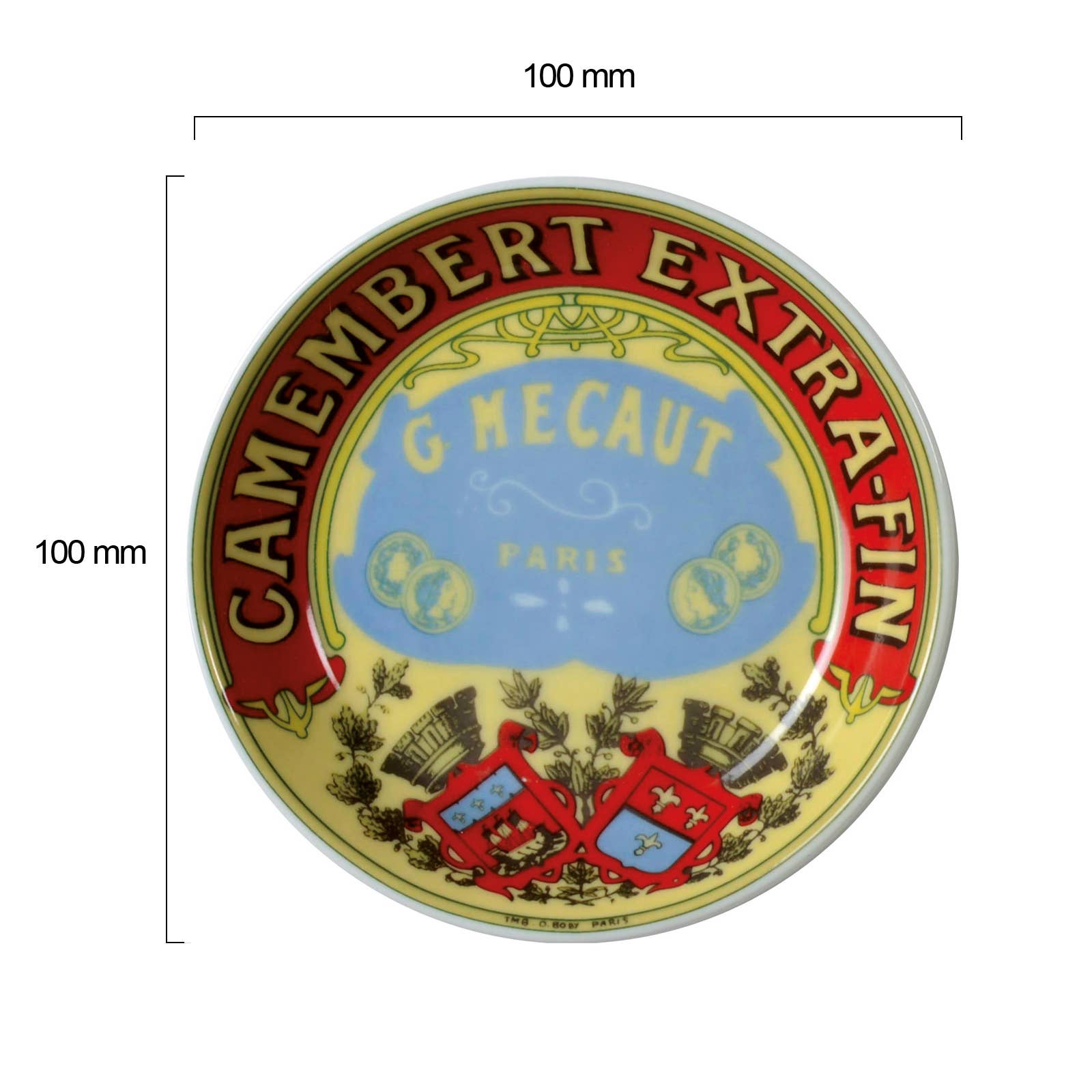 Ensemble de 4 Coupelles Classiques pour Chutney Camembert